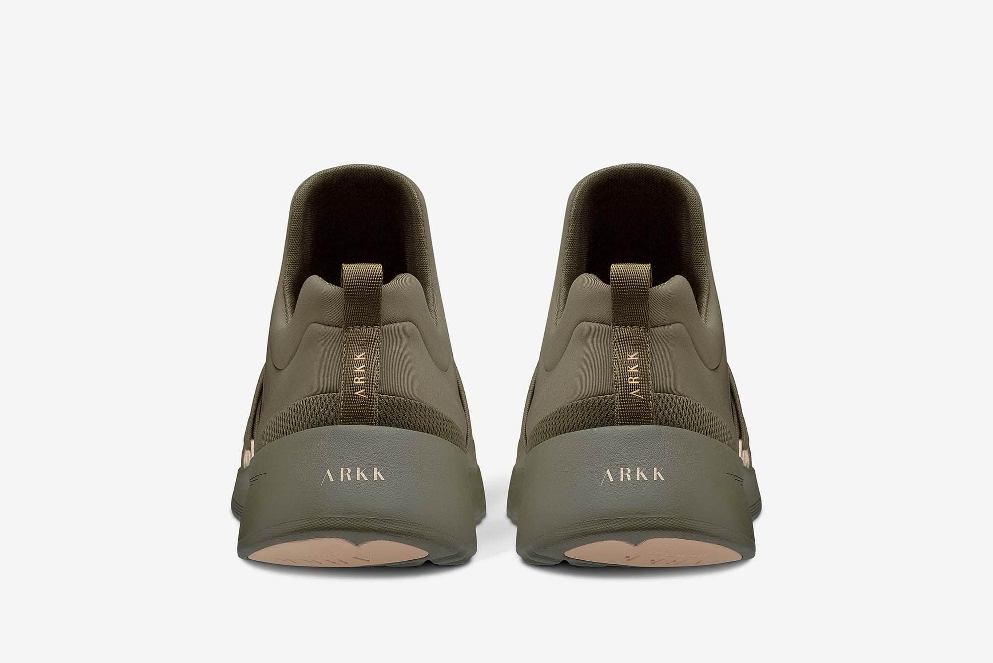 ARKK Collection Raven Mesh PWR55 Moss Green Pink Peach - Women Raven